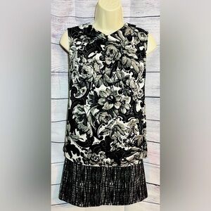 Talbots Sleeveless Button Back Blouse